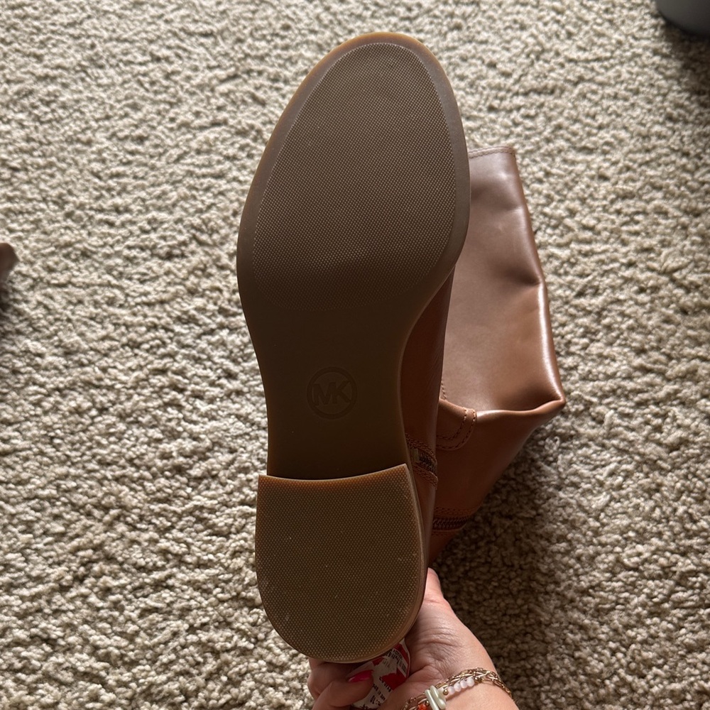 Michael Kors Women's Dora Tall Boots Luggage 10M - Picture 5 of 7